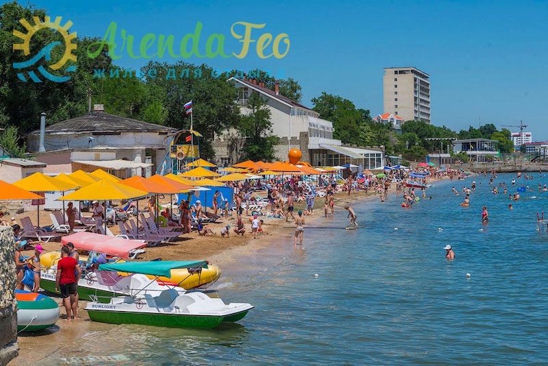 Феодосия - Первый городской пляж 